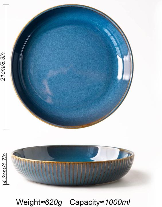 Produktbild Csyy Keramik-Pastateller-Set (4-teilig, tief) (4x)