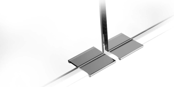 Image du produit Schneider Poignée à coller sur la surface du miroir
