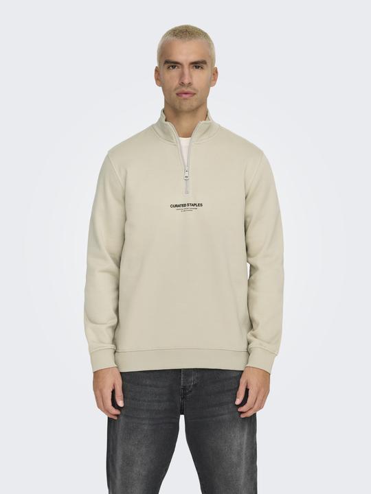 Immagine prodotto Only & Sons Onscurated Reg Half Zip Sweat Noos (S)