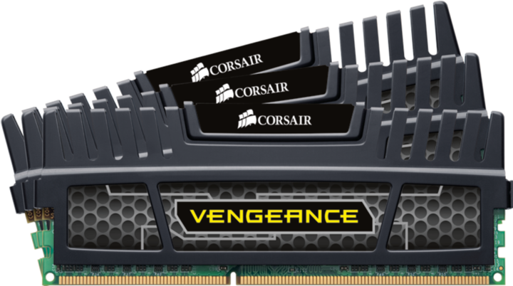 Corsair Vengeance (3 x 4GB, 1600 MHz, DDR3-RAM, DIMM)