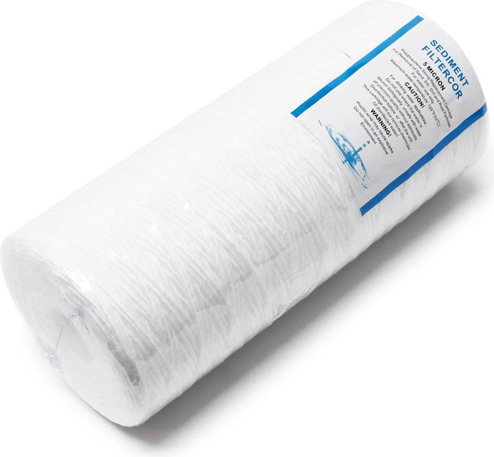 Actual product image Naturewater PPW-10A 10" Big Blue cotton thread filter water filter replacement