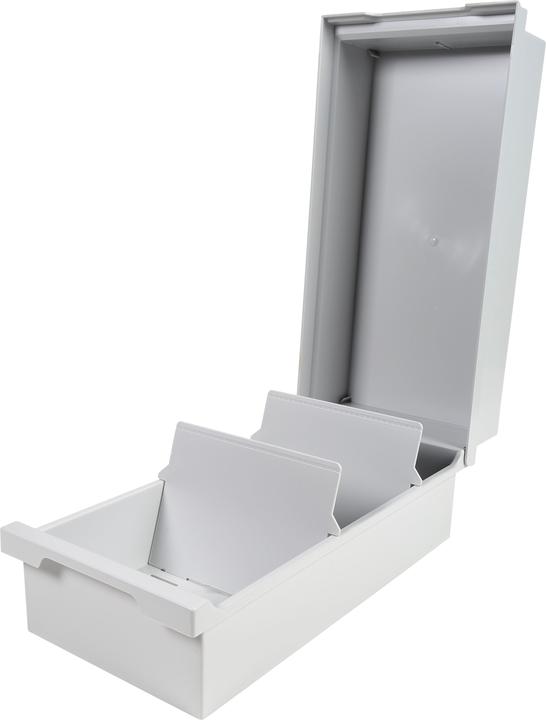 Actual product image Exacompta Card index box A6, light grey (A6)
