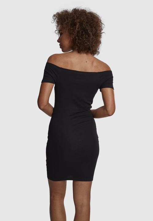 Produktbild Urban Classics Ladies Off Shoulder Rib Dress (XL)