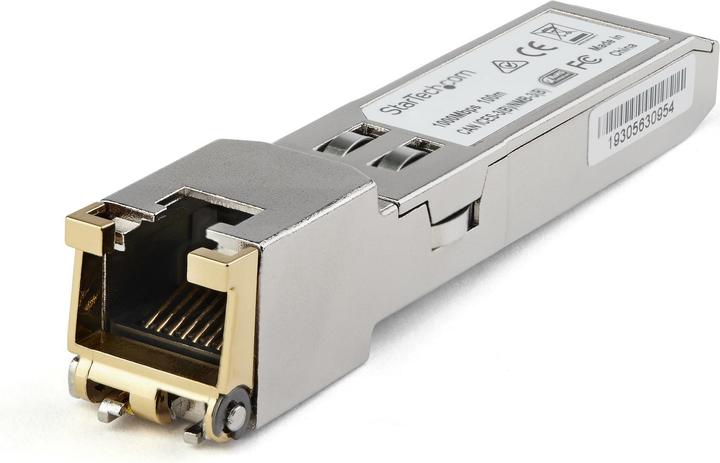 Actual product image StarTech GLCTEST SFP Transceiver Module (1000BASE-T, Copper, Cisco GLC-TE compatible SFP-