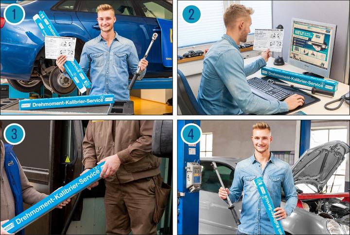Actual product image HAZET Torque Wrench Maintenance Service Box SP-20
