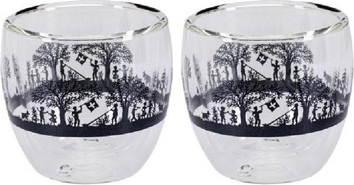 Immagine prodotto Kadastar Tazza per espresso Bergchilbi 80 ml, 2 pezzi, Trasparente (80 ml, 2 x)