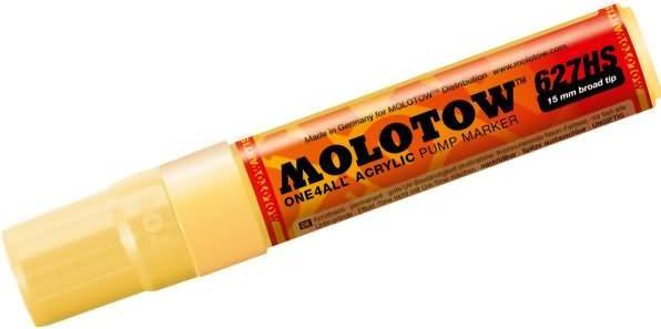 Produktbild Molotow Permanentmarker One4All 627 HS nachfüllbar 15mm vanille pastell (Vanille Pastell, 15 mm, 1 x)