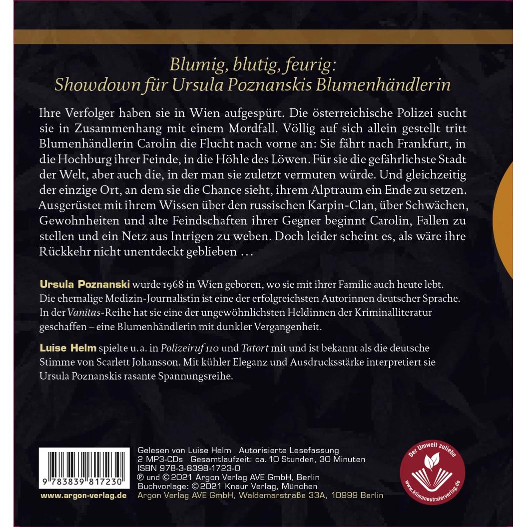 Thumbnail - Vanitas - Rot wie Feuer, Hörbücher von Ursula Poznanski, Luise Helm