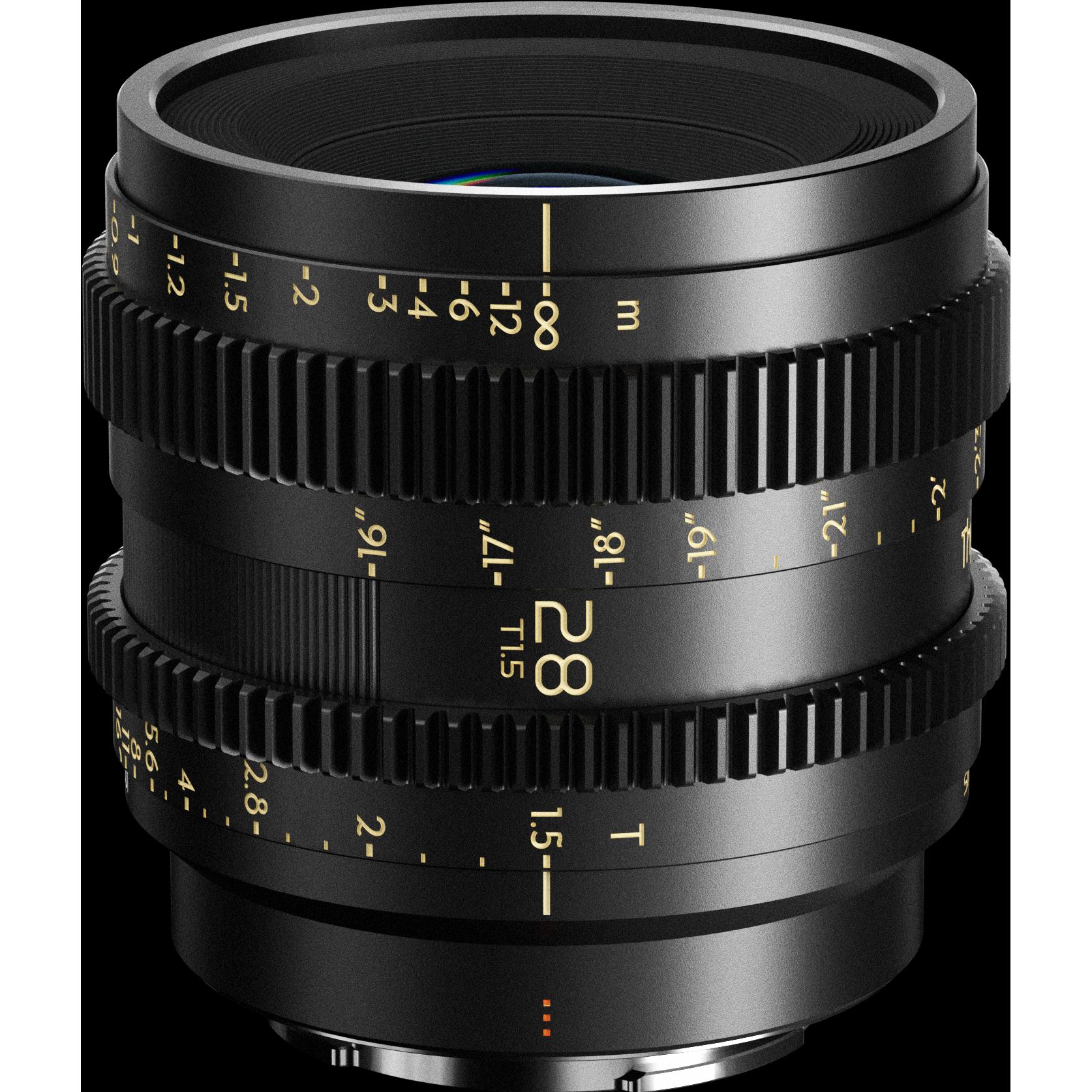 Thypoch Simera-C 28mm T1.5 FF Prime Cine Lens (E Mount), Objektiv