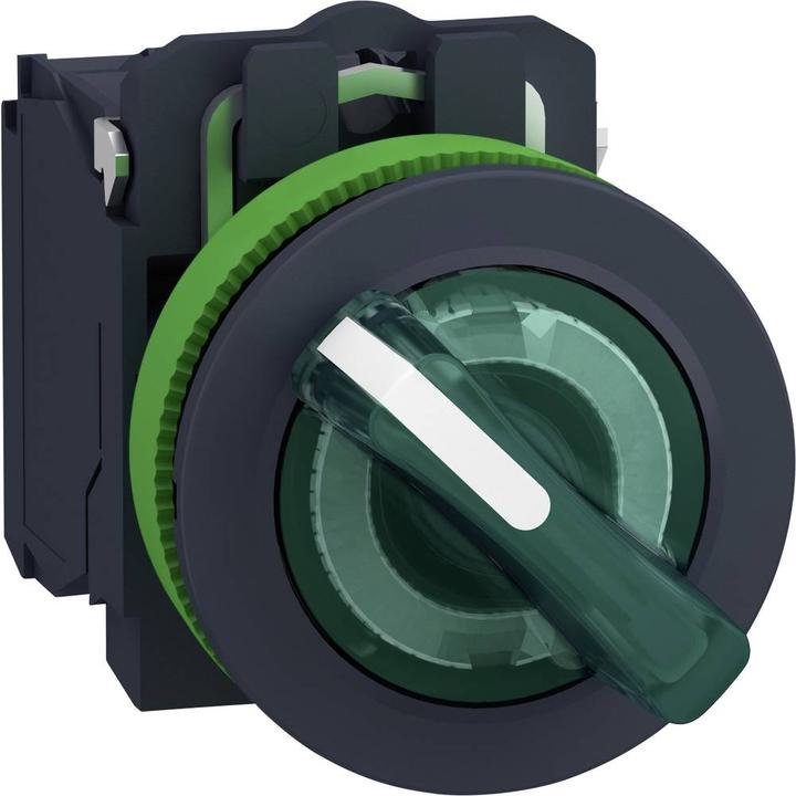 Actual product image Schneider Electric Illuminated selector switch, compl, flush, XB5FK123B5