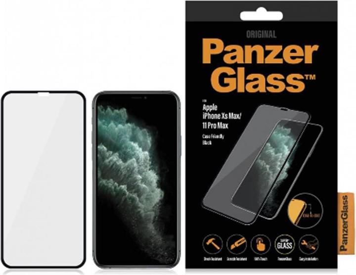 PanzerGlass Edge to Edge (1 Stück, Apple iPhone 11 Pro Max, Apple iPhone XS Max)