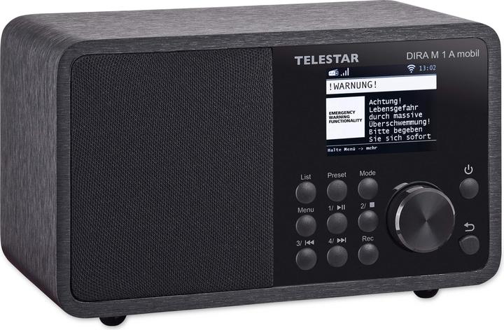Actual product image Telestar DIRA M 1 A mobil (Web radio, DAB+, FM, Bluetooth, Wi-Fi)