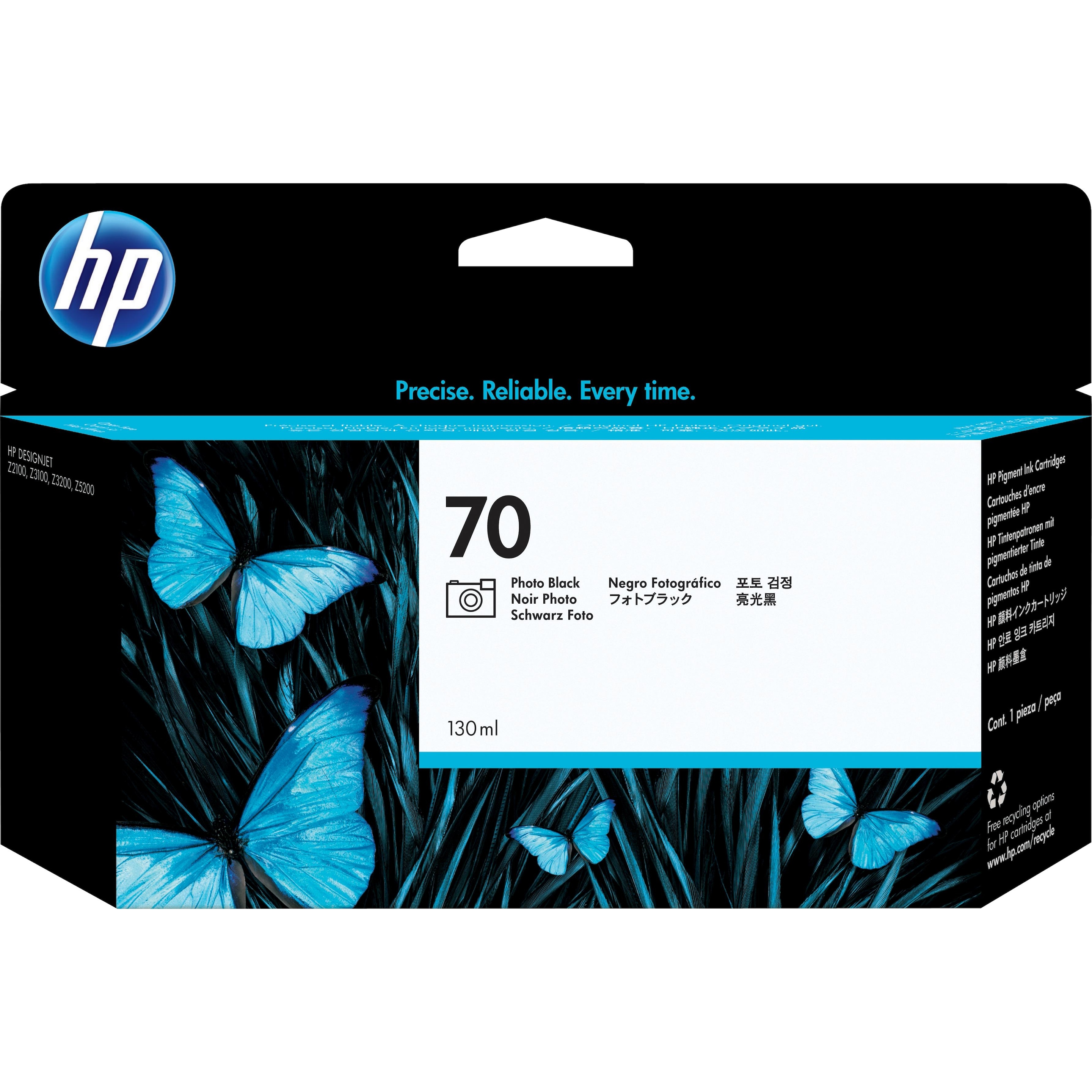 HP, Druckerpatrone, 70 (PBK)