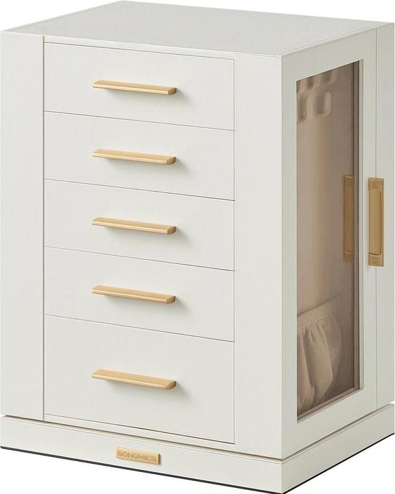 Songmics Schmuckschatulle 16 x 22,2 x 28.5 cm