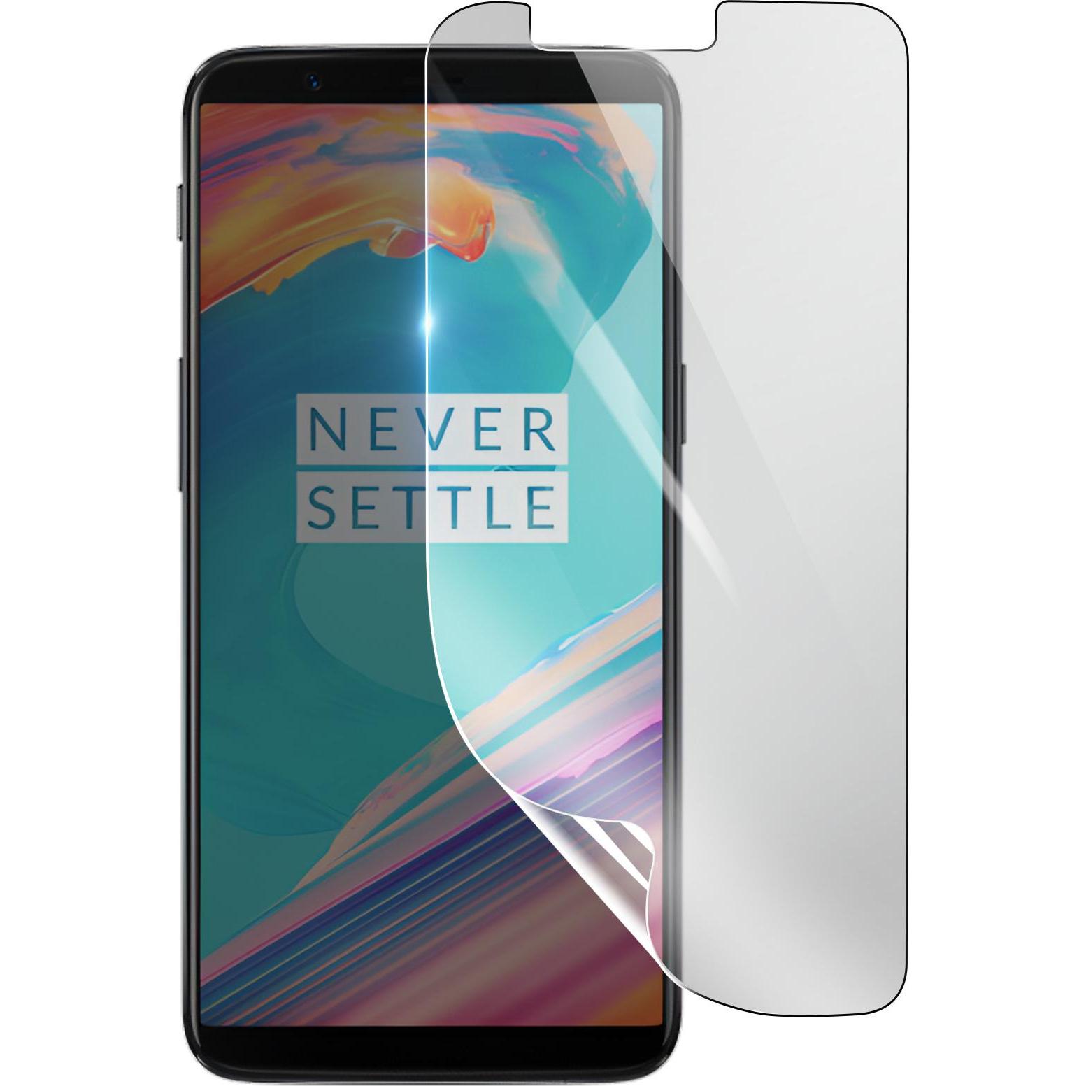 3MK Hydrogel Bildschirmfolie für Oneplus 5T (1 Stück, OnePlus 5T), Smartphone Schutzfolie, Transparent