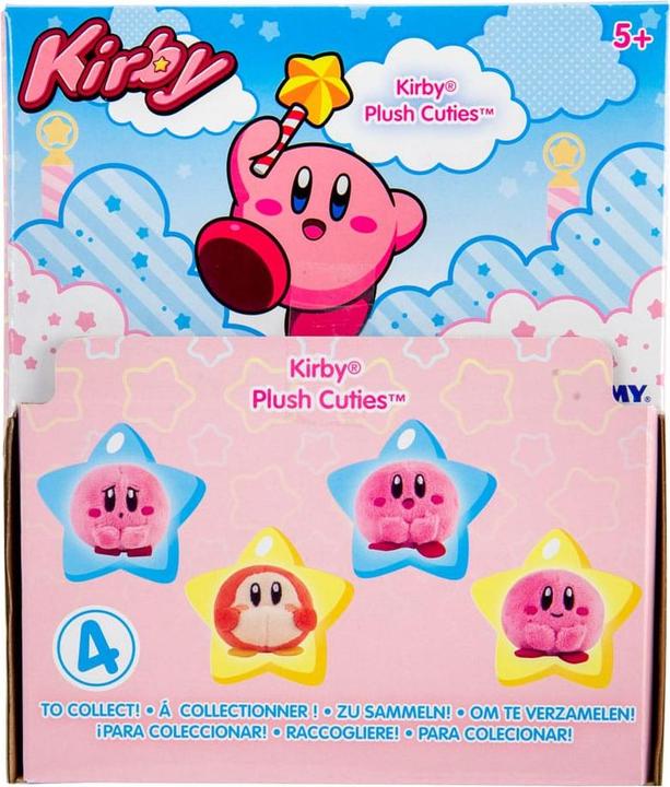 Produktbild Tomy Nintendo Assortiment 12 Peluches Kirby Mini (7 cm)