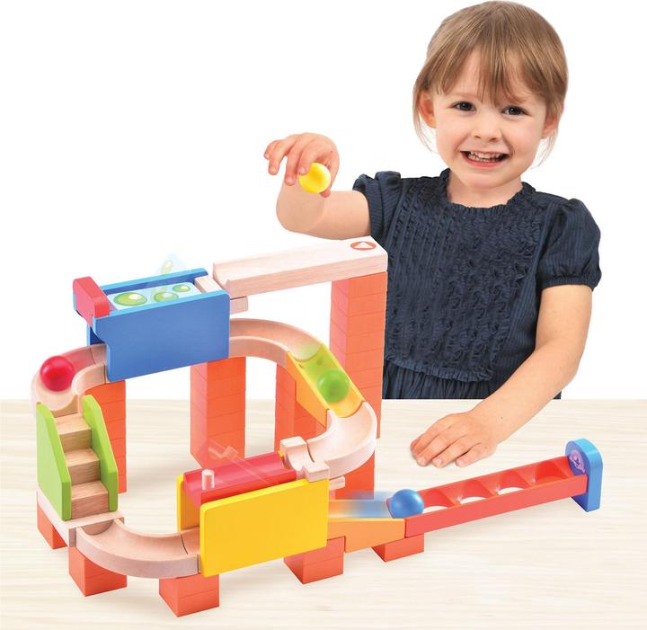 Produktbild Wonderworld WW TrixTrack Kugelbahn 2 Ways Flipper