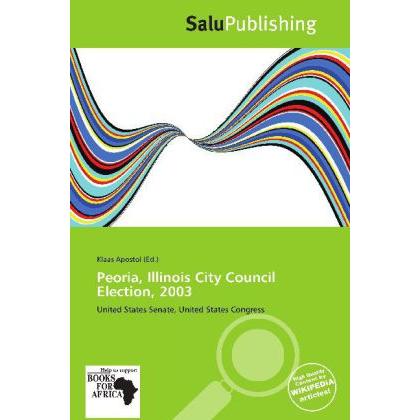 Peoria, Illinois City Council Election, 2003, Fachbücher