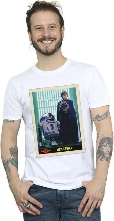 Actual product image Star Wars Mens The Mandalorian MTFBWY T-Shirt (4XL)