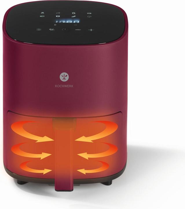 Image du produit Kochwerk Heissluft-Fritteuse 3 l, Rot