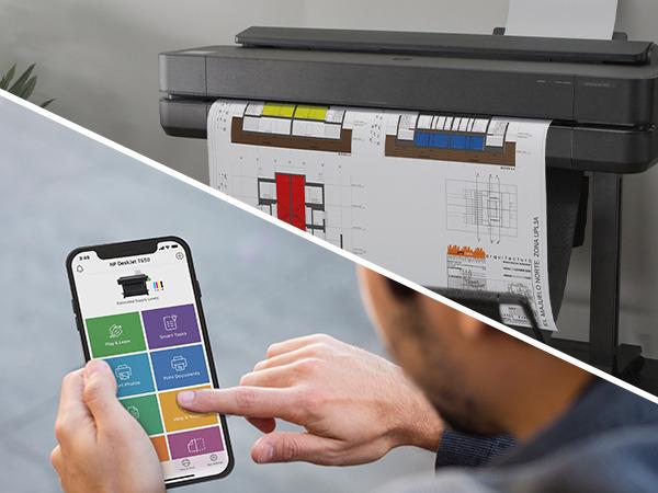 Image du produit HP DesignJet T650 (Encre, Couleur)