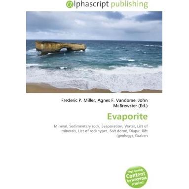 Evaporite, Fachbücher von Agnes F. Vandome, Frederic P. Miller, John McBrewster