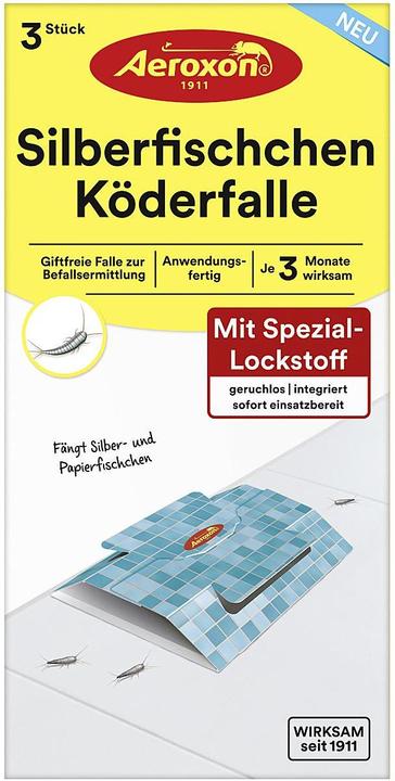 Aeroxon Silberfisch.Köderfalle