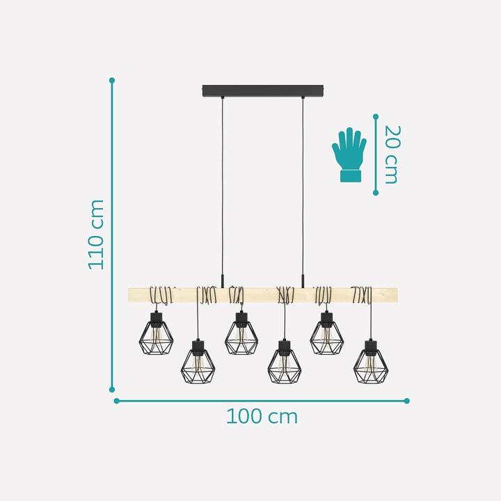 Produktbild EGLO Townshend 5 (E27)