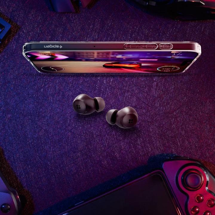 Actual product image Spigen TWS Headphones SA2401 ANC PRO white (ANC, 8 h, Wireless)