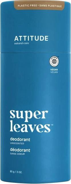 Produktbild Attitude Super Leaves Deodorant Without Perfume 85g (Stick)
