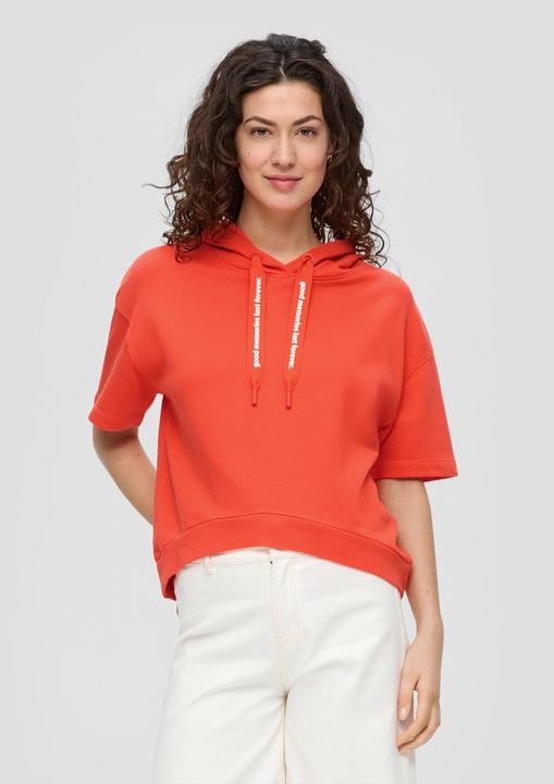 Produktbild s.Oliver Sweatshirt Hoodie mit halblangen Ärmeln (38)