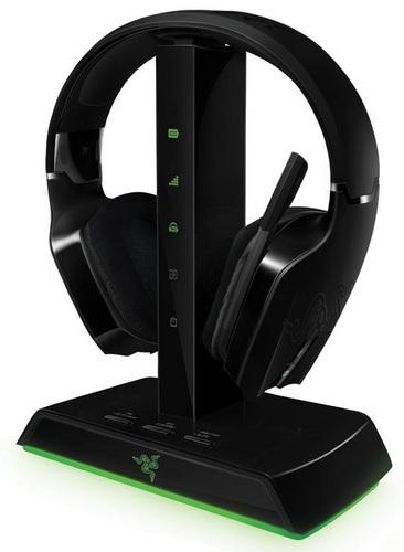 Actual product image Razer Chimaera 5.1, wireless gaming headset, black