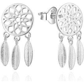 Beneto, Ohrringe, Fine silver earrings Dream catchers AGUP2128L (L)