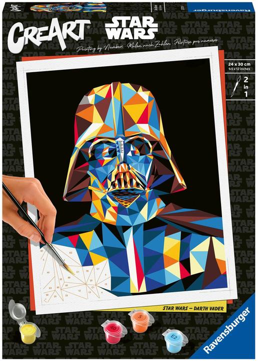 Image du produit Ravensburger CreArt - Peinture par numéros 23731 - Star Wars - Dark Vador - dès 12 ans