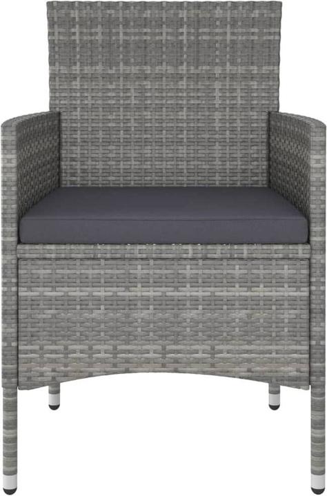 Produktbild vidaXL Gartenstuhl und Hocker