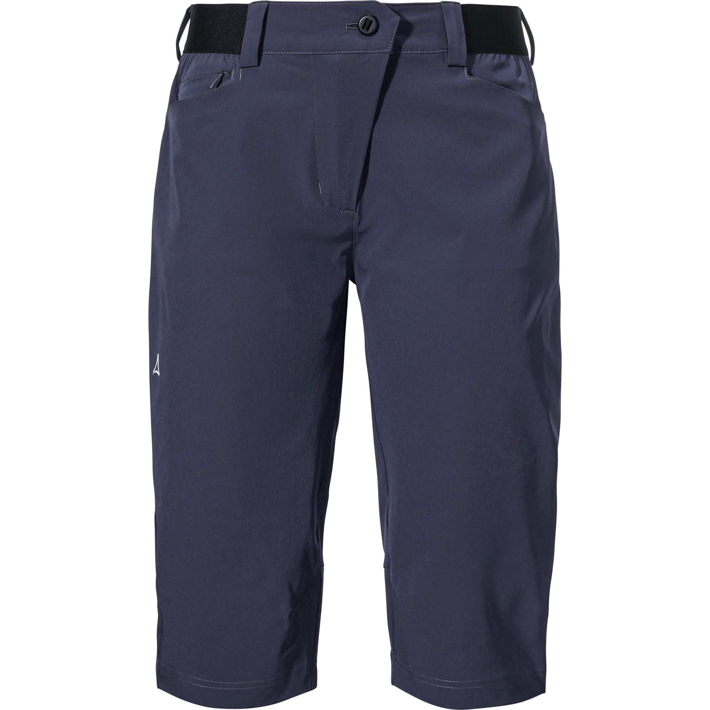 Schöffel, Damen, Velohosen, Capri Pants Style Keitele WMS (36, S), Blau, S, 36