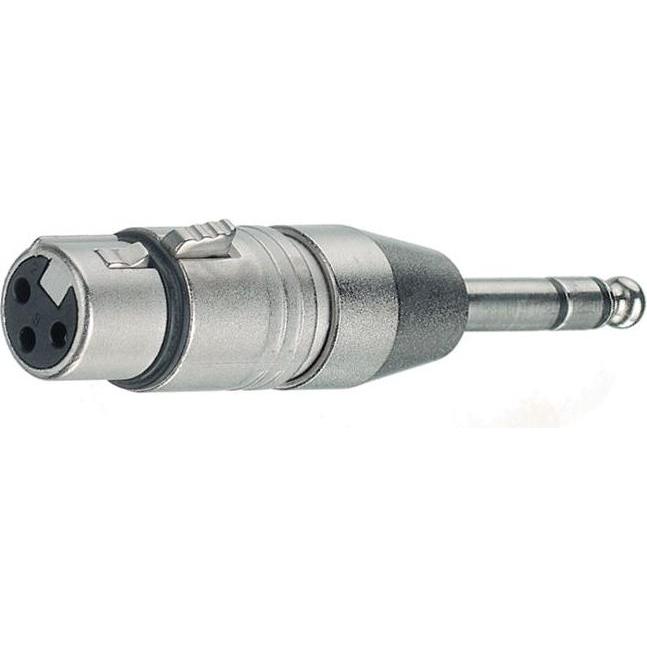 Thumbnail - Neutrik NA3FP, Audioadapter (Klinkenadapter), Audio Adapter, Grau