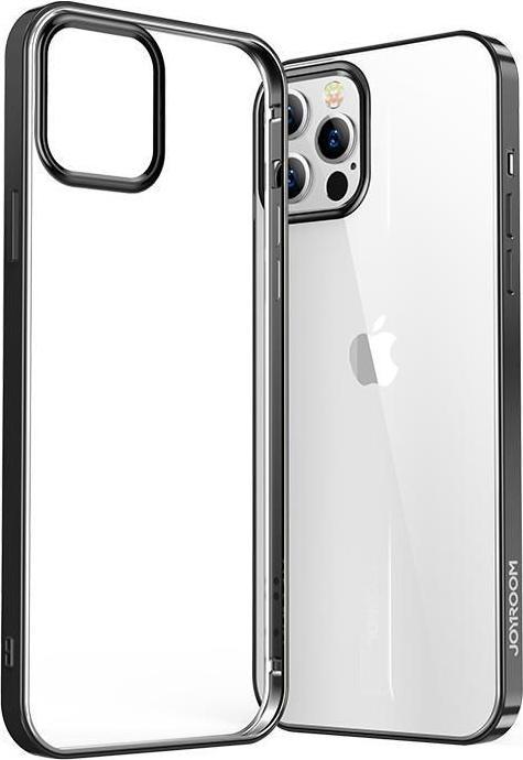Produktbild Joyroom New Beautiful Series ultra thin case with electroplated frame for iPhone 12 Pro Max black (J (Apple iPhone 12 Pro Max)