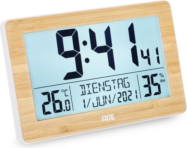 Actual product image ADE Radio controlled wall clock