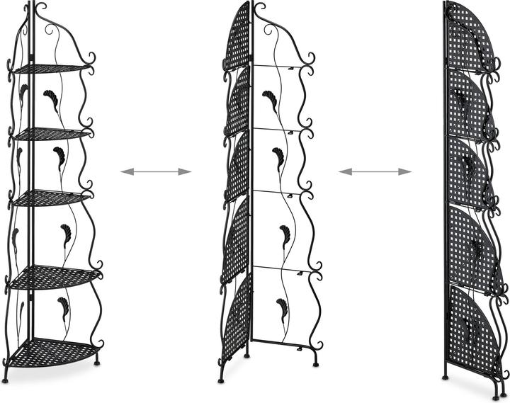 Actual product image Relaxdays Corner shelf