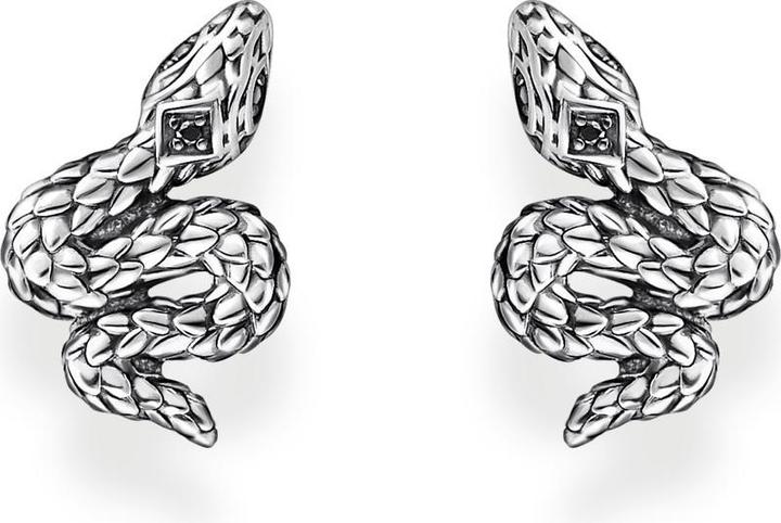 Immagine prodotto Thomas Sabo Orecchini a perno in serpente annerito (Argento 925, Annerito)