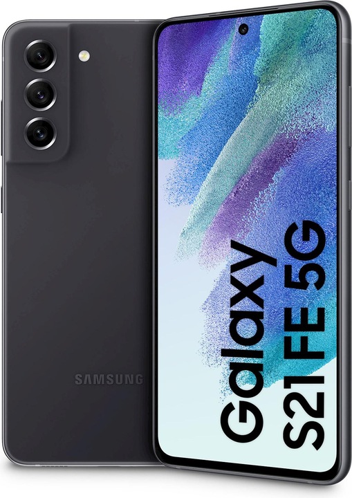 Produktbild Samsung Galaxy S21 FE 5G EU (256 GB, Graphite, 6.40", Dual SIM, 12 Mpx, 5G)