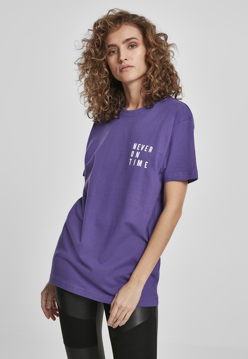 Produktbild Merchcode Ladies Never On Time Tee (XS)