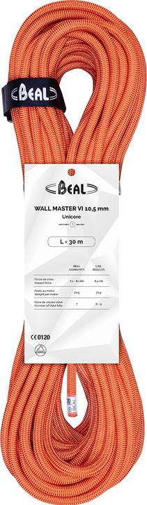 Beal Wallmaster VI UniCore 10.5 Kletterseil (30 m)