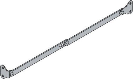 Produktbild Hettich Klappenhalter 250 mm, schwarz