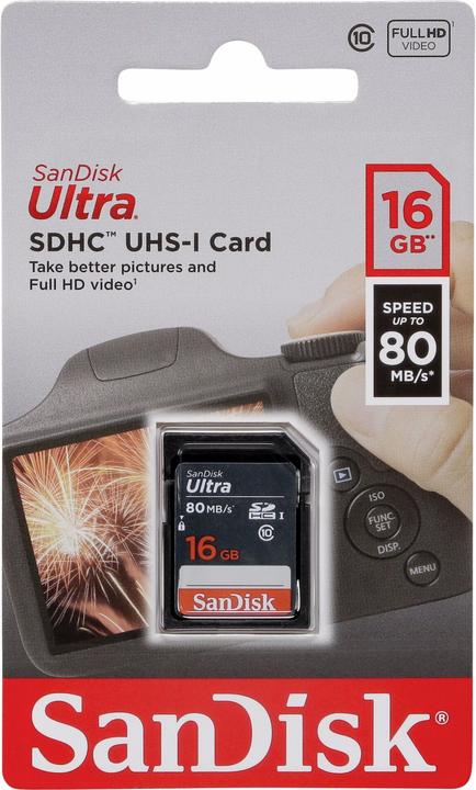 Immagine prodotto SANDISK Ultra Lite (16 GB, SDHC, U1, UHS-I)