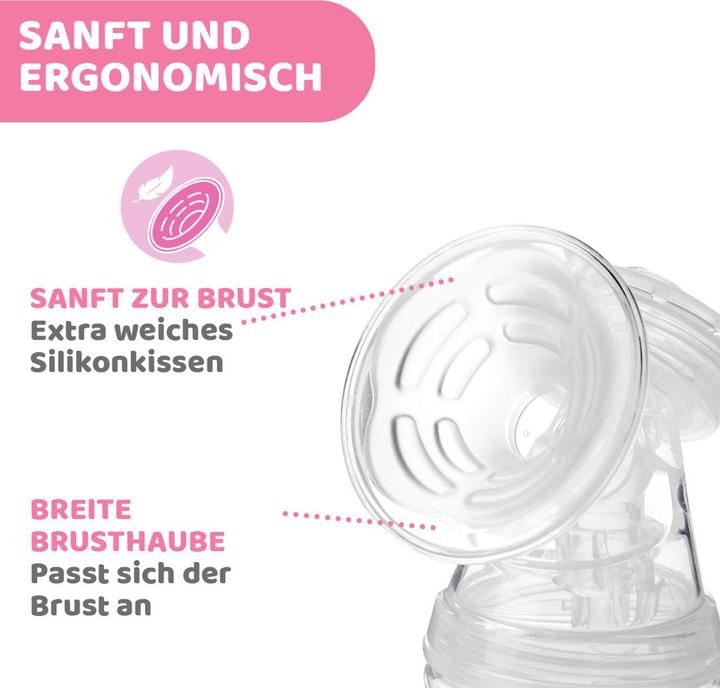 Actual product image Chicco Electric breast pump portable