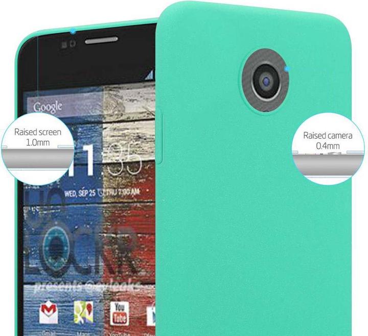 Actual product image Cadorabo Hard Cover Frosty Cover (Motorola Moto G2 (2nd Gen))
