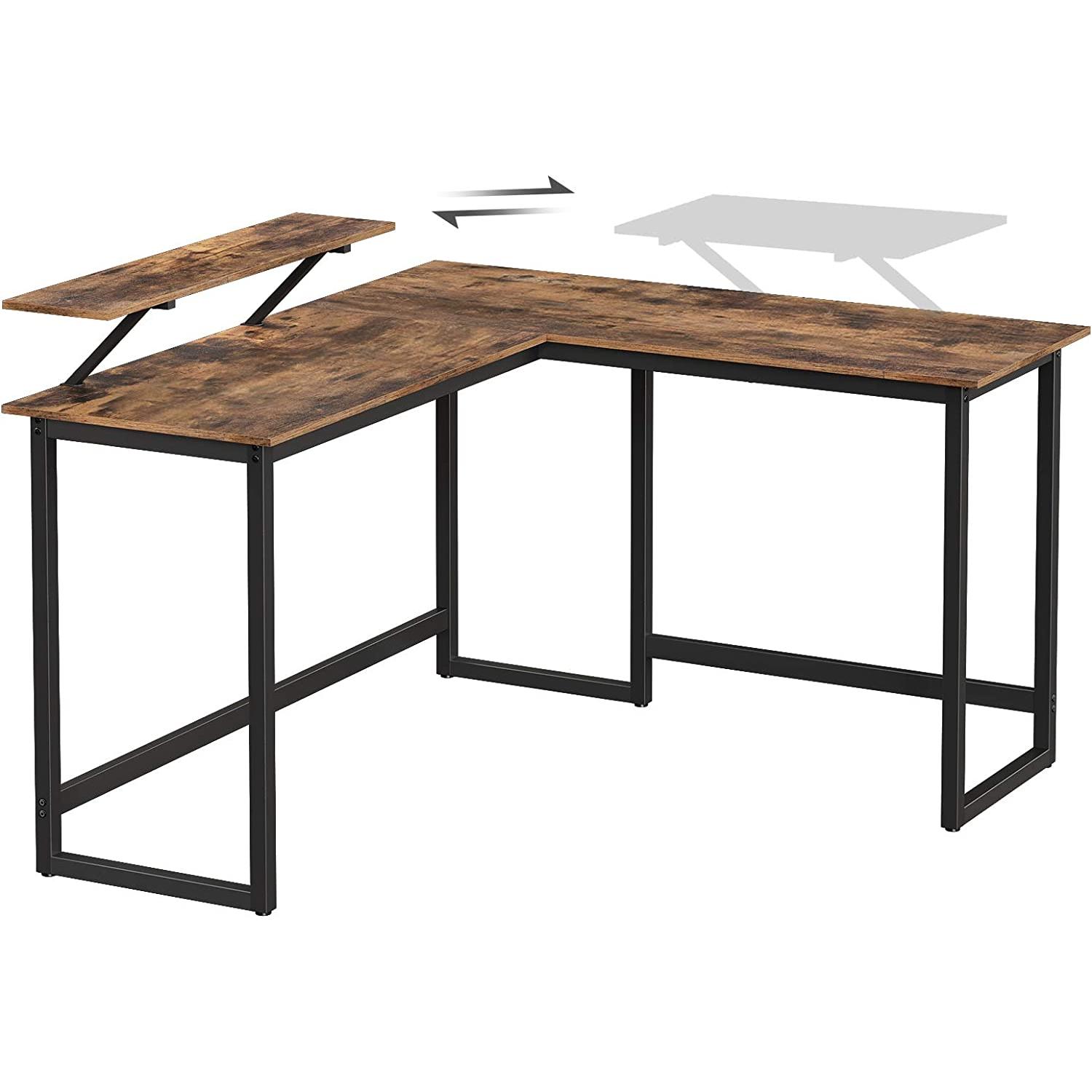 Vasagle, Schreibtisch, Workstation (140 x 130 x 91.5 cm)