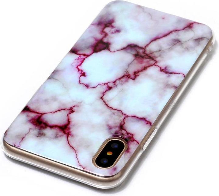 Produktbild Cover-Discount Silikon Gummi Case Marble (Apple iPhone XS)